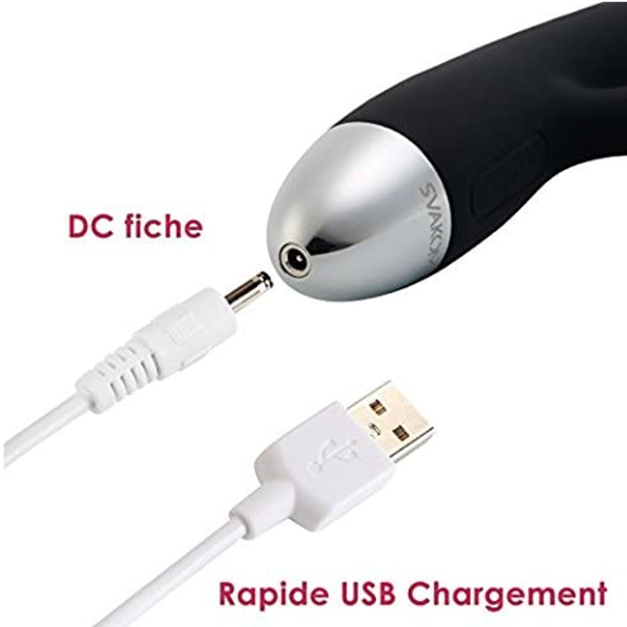 SVAKOM Alice Waterproof Rabbit Vibrator charging