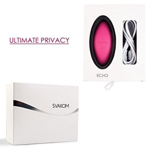 SVAKOM Echo Tongue Shaped Vibrator box
