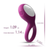 SVAKOM Tyler Vibrating Cock Ring Black dimensions