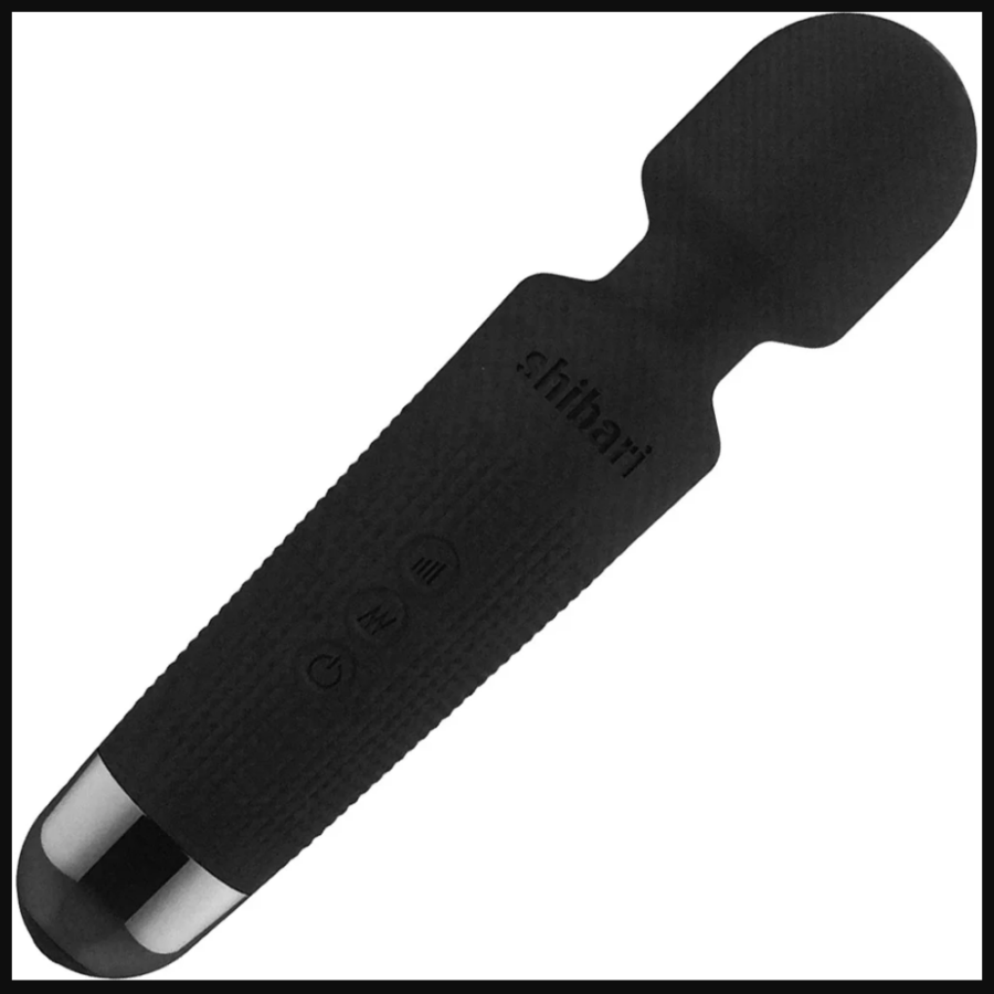 Shibari Mini Halo Wand Massager sideway