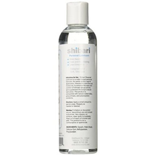 Shibari Premium Personal Lubricant back