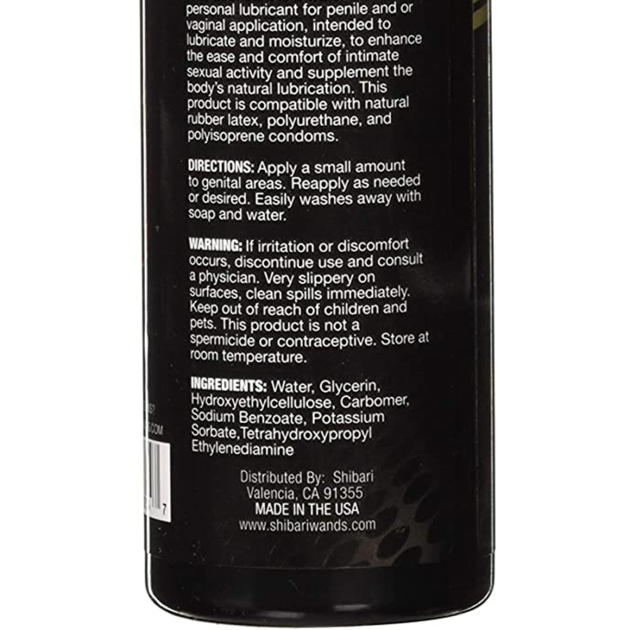 Shibari Triton Anal Lubricant ingredients