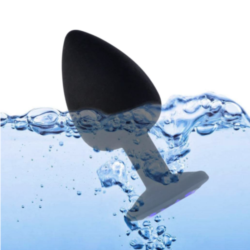 Silicone Jeweled Anal Butt Plug Trainer Set waterproof