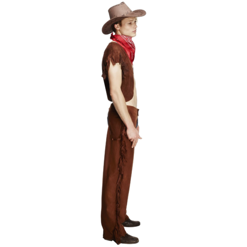 Smiffys Fever Male Ride 'Em High Cowboy Costume side