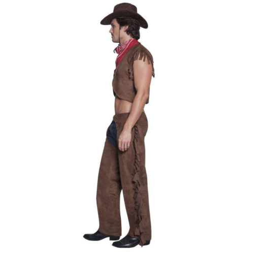 Smiffys Fever Male Ride 'Em High Cowboy Costume
