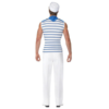 Smiffy's Men's Male Sailor Costume back
