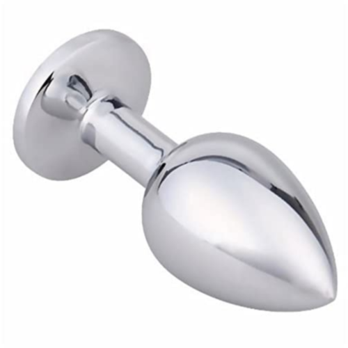 Stainless Steel Butt Plug left