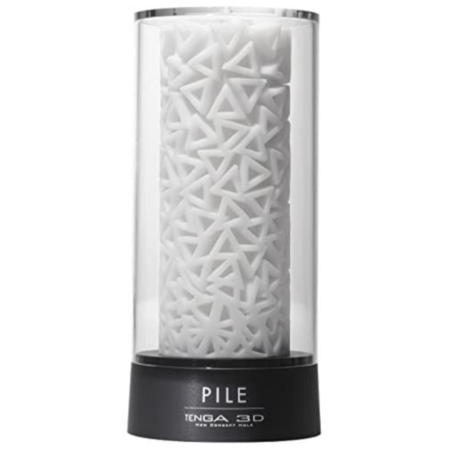 TENGA PILE 3D Sleeve Male Masturbator in box