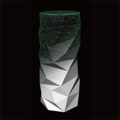 TENGA POLYGON 3D Sleeve Male Masturbator design