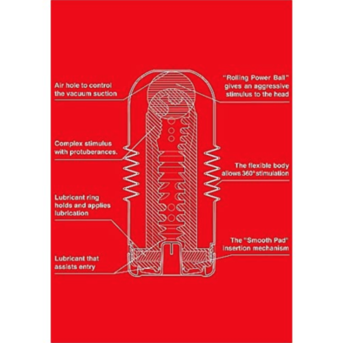 TENGA Rolling Head Cup Standard inside