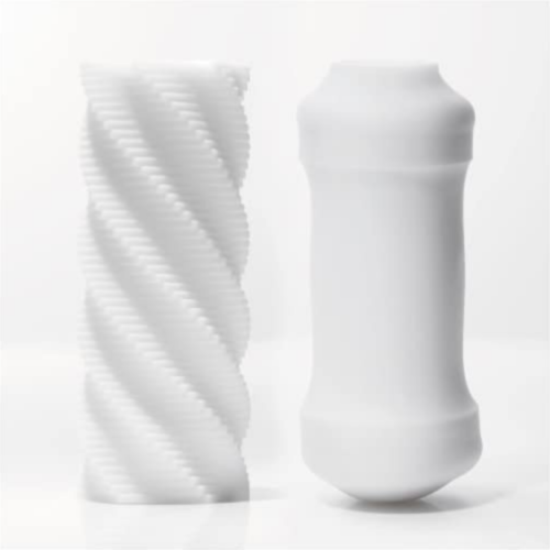 TENGA SPIRAL 3D Sleeve Male Masturbator and inside out