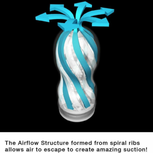 Tenga Air Tech Reusable Vacuum Cup Regularairflow structure