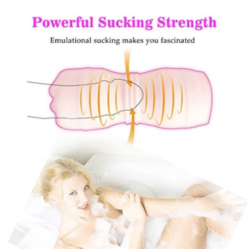 Tracy's Dog Realistic Mouth Blow Job Stroker inside