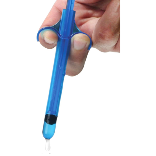 Trinity Vibes Lubricant Launcher Blue in use