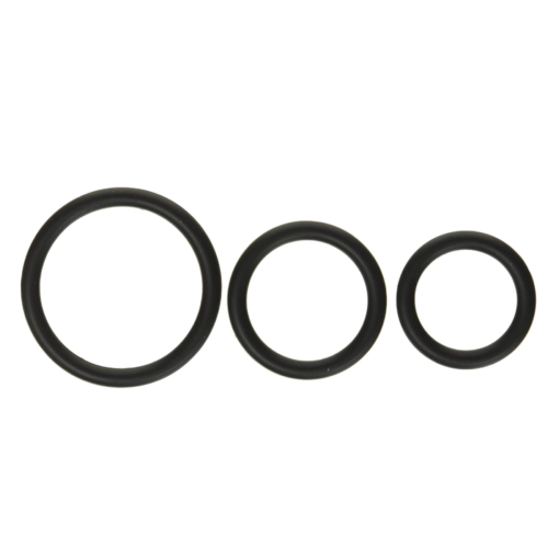 Trinity Vibes Silicone Cock Ring Set