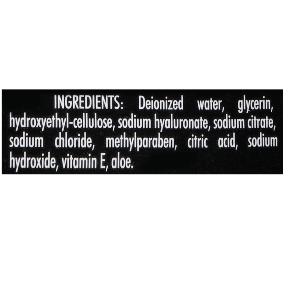 Trojan Lubricants H2O Sensitive Touch ingredients