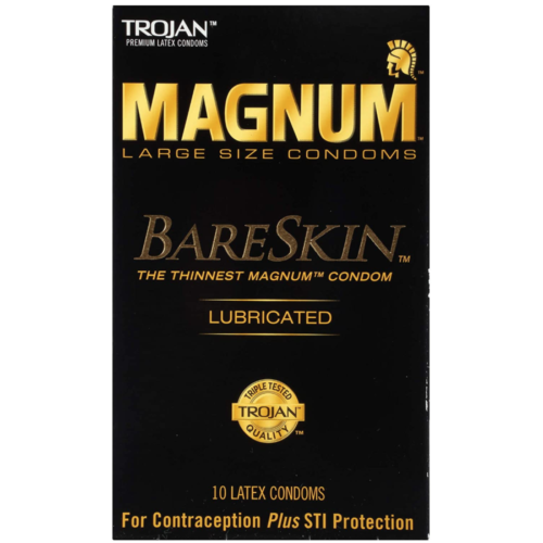 Trojan Magnum Bareskin Lubricated Condoms