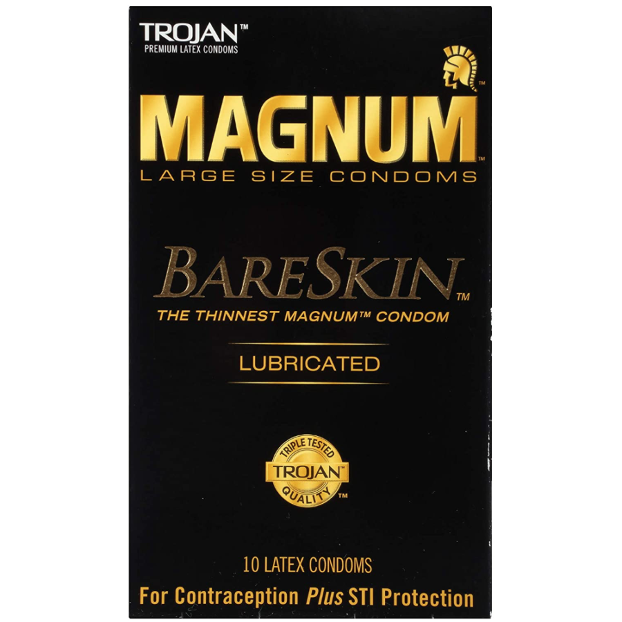 Trojan Magnum Bareskin Lubricated Condoms