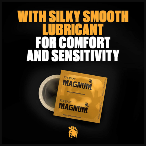 Trojan Magnum Large Size Condoms 36 Count lubricated