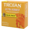Trojan Ultra Ribbed Lubricated Condoms