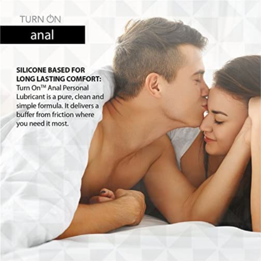 Turn On Anal Silicone Based Lubricant 8 oz for comfort