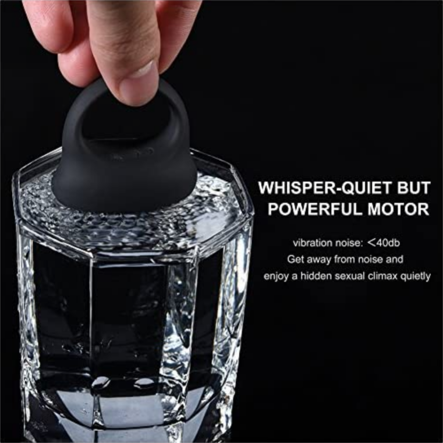 Utimi Silicone Vibrating Cock Ring whisper quiet
