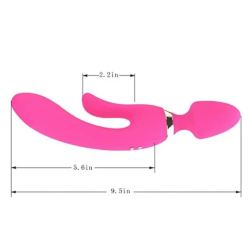 WOWYES 10 Mode Rabbit Vibrator dimensions
