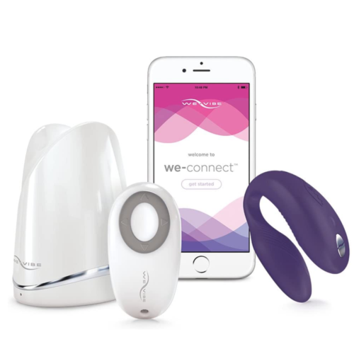 We-Vibe Sync Adjustable Couples Vibrator Purple