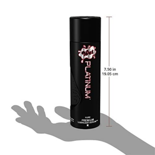 Wet Platinum Premium Silicone Lubricant size