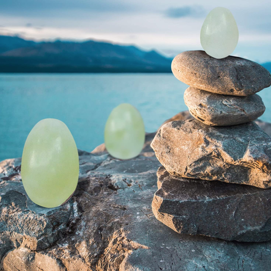 Xiyuan Jade Yoni Egg Set of 3