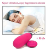 ZEMALIA Doris Remote Control Vibrating Silicone Bullet Egg quiet