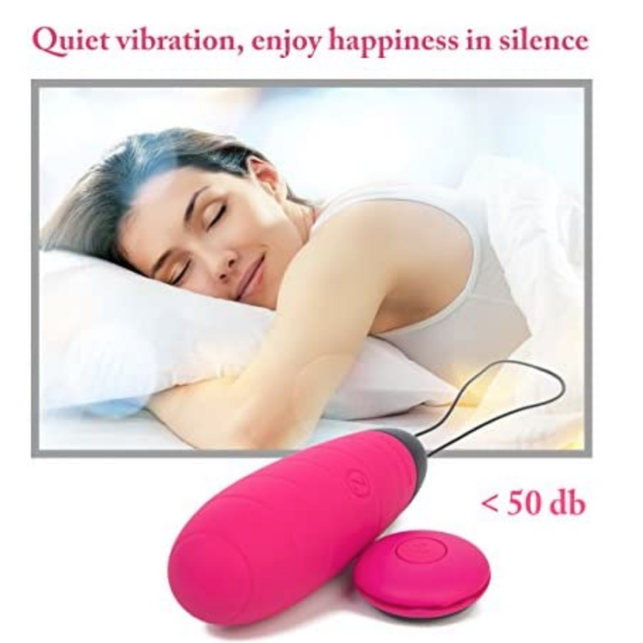 ZEMALIA Doris Remote Control Vibrating Silicone Bullet Egg quiet