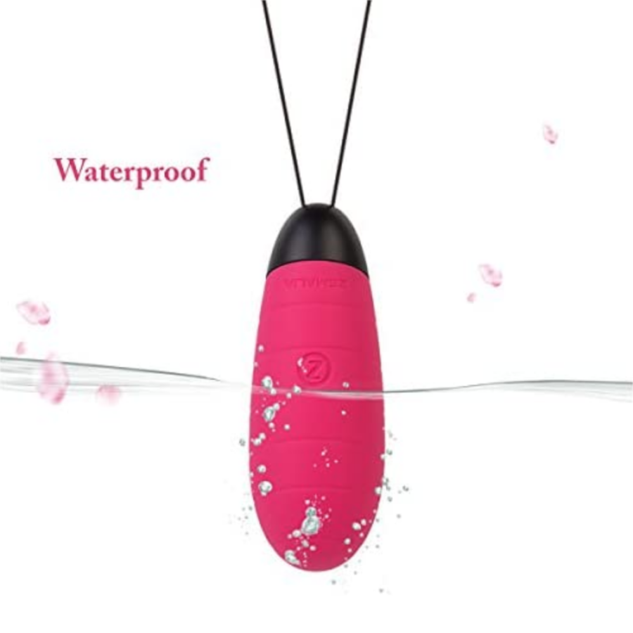 ZEMALIA Doris Remote Control Vibrating Silicone Bullet Egg waterproof