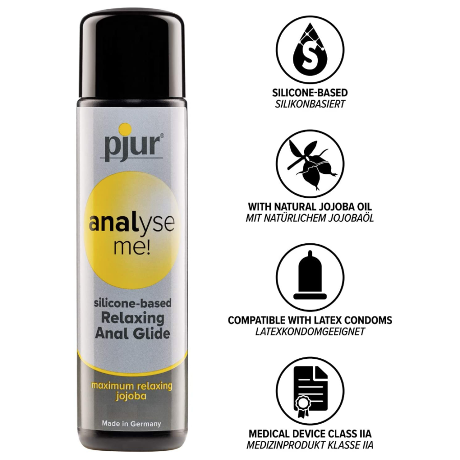 pjur Analyse Me Silicone Based Anal Lubricant specs