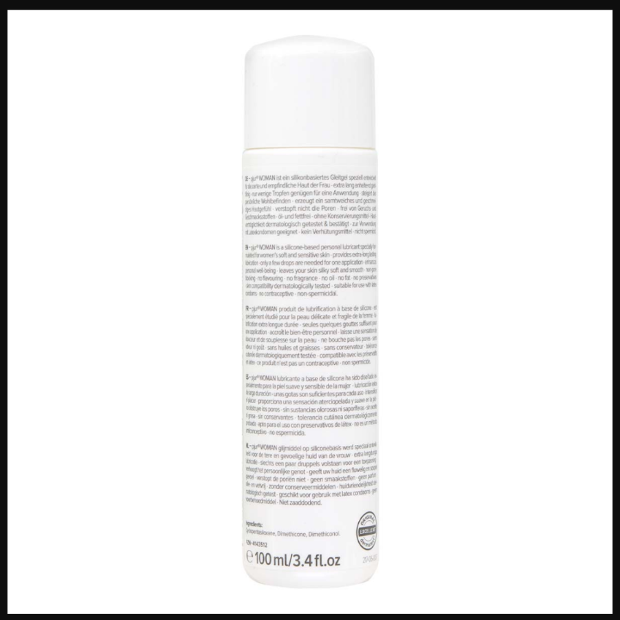 pjur WOMAN Silicone Lubricant back