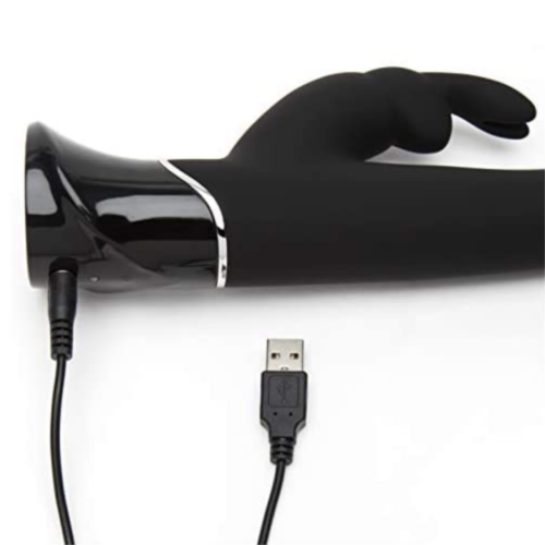 Fifty Shades of Grey Greedy Girl G-Spot Rabbit Vibrator charge