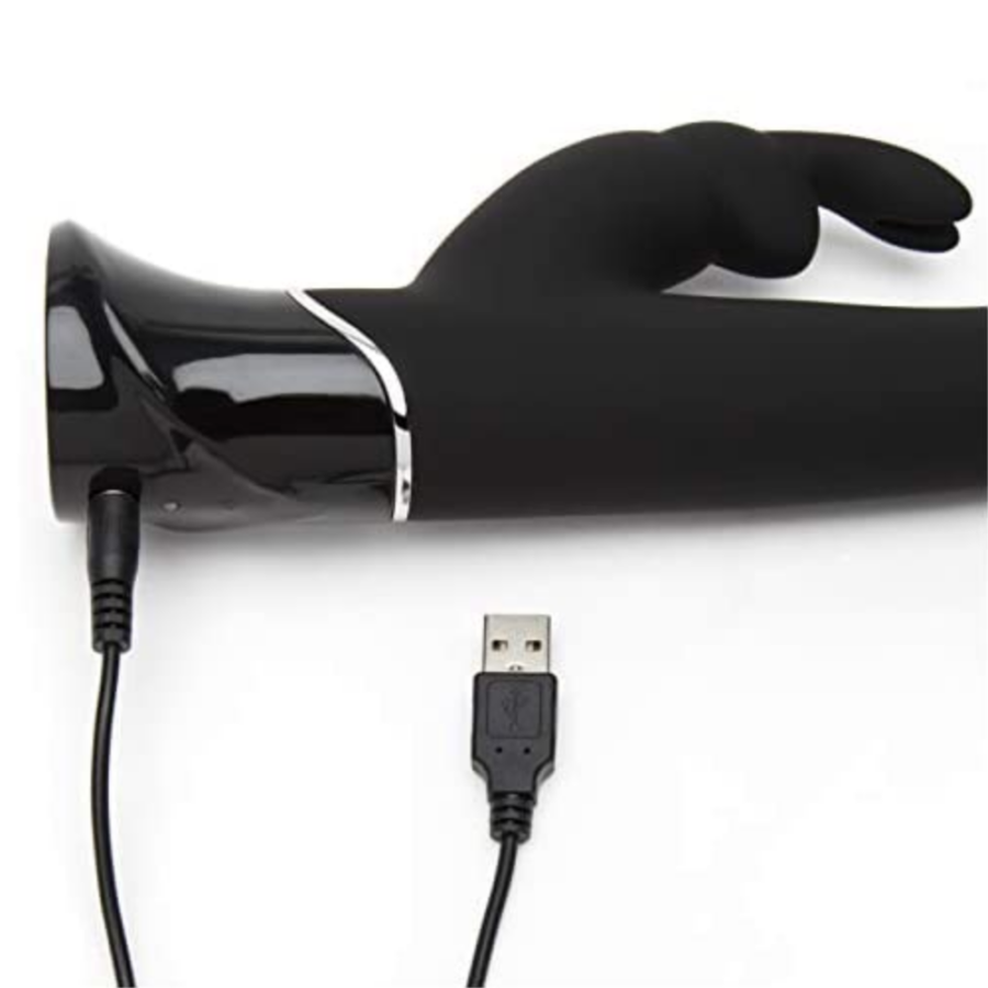 Fifty Shades of Grey Greedy Girl G-Spot Rabbit Vibrator charge