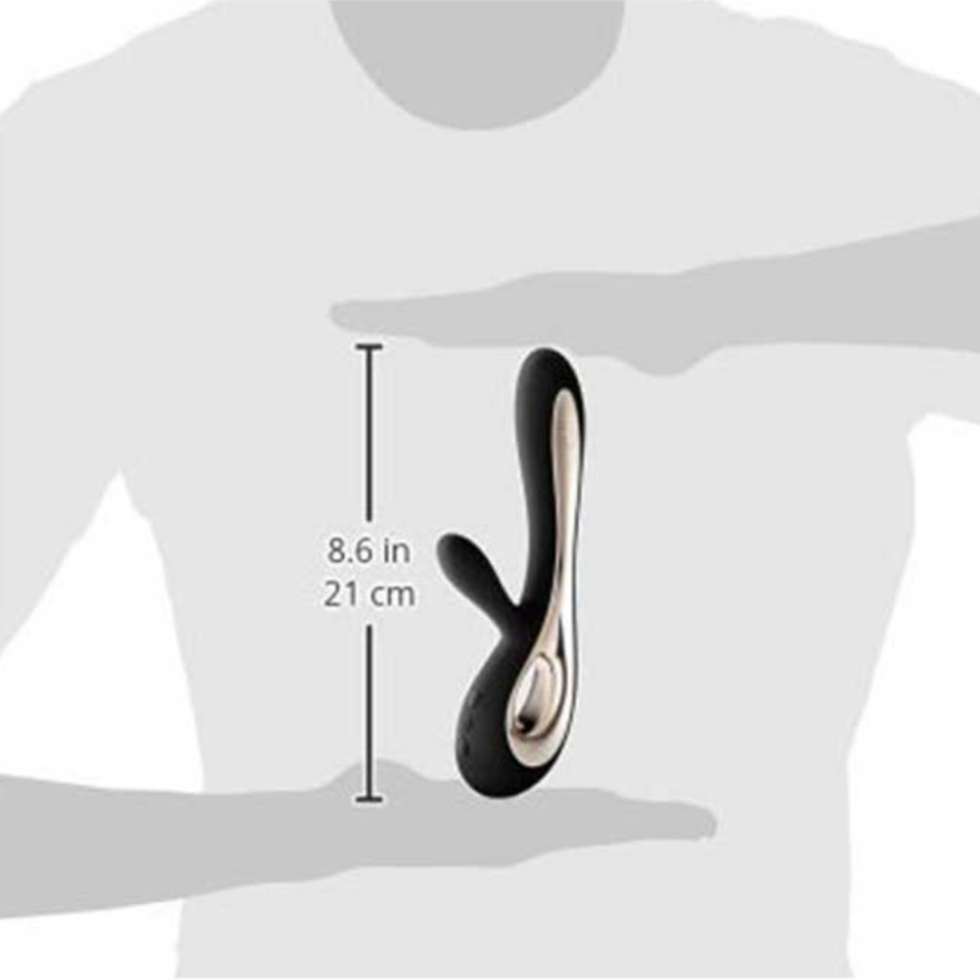 LELO SORAYA Dual-Action Rabbit Vibrator size