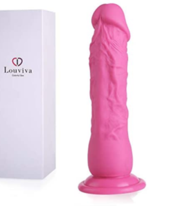 Louviva Realistic Lifelike Silicone Dildo