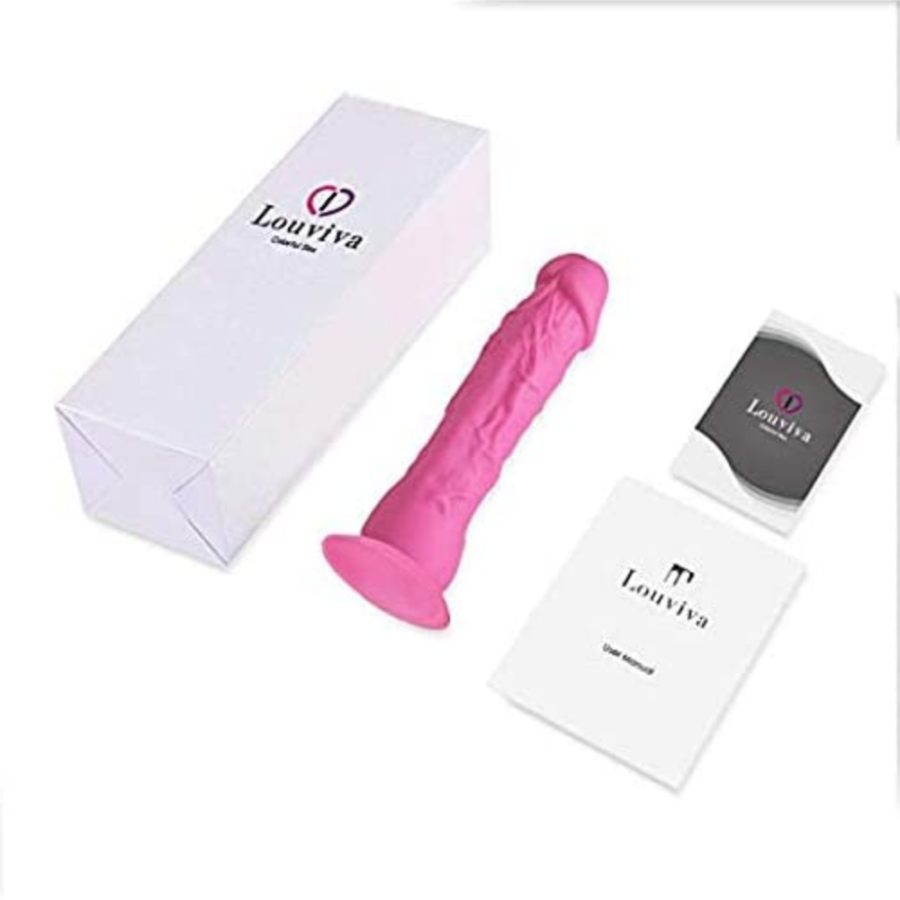 Louviva Realistic Lifelike Silicone Dildo box
