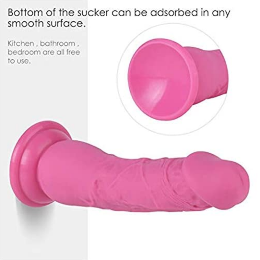 Louviva Realistic Lifelike Silicone Dildo suction cup