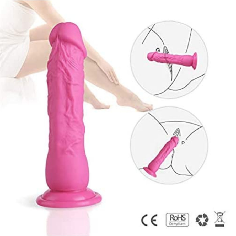 Louviva Realistic Lifelike Silicone Dildo uses