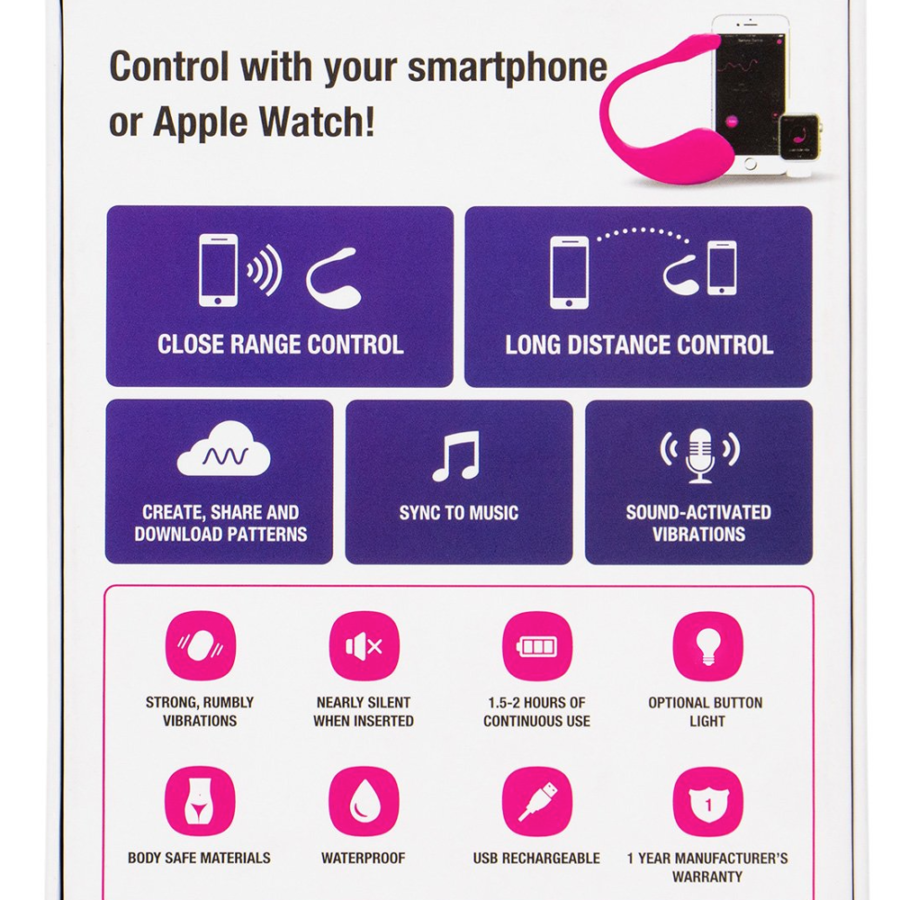 Lovense Lush 2 smartphone control